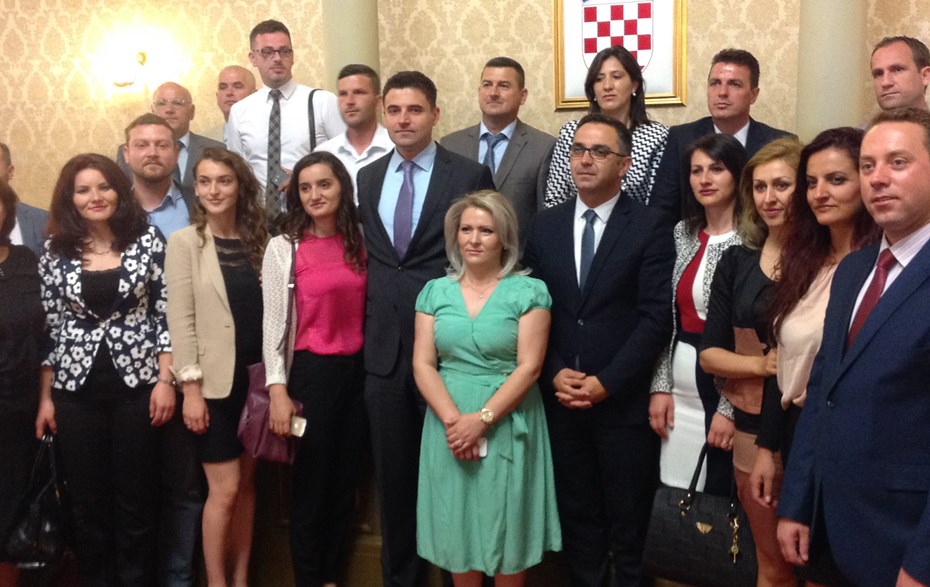 Delegacija Kosova u Gradskoj skupštini Grada Zagreba